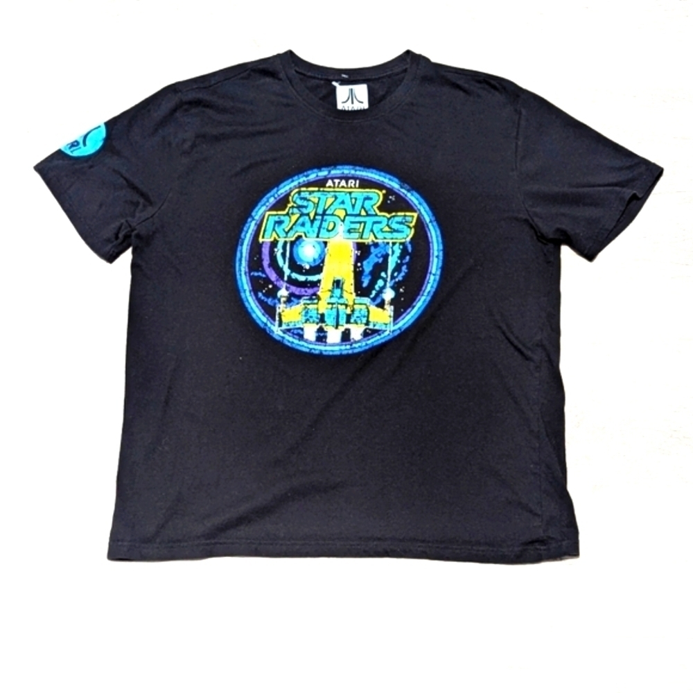 Atari Star Raiders Black T-Shirt Size L
